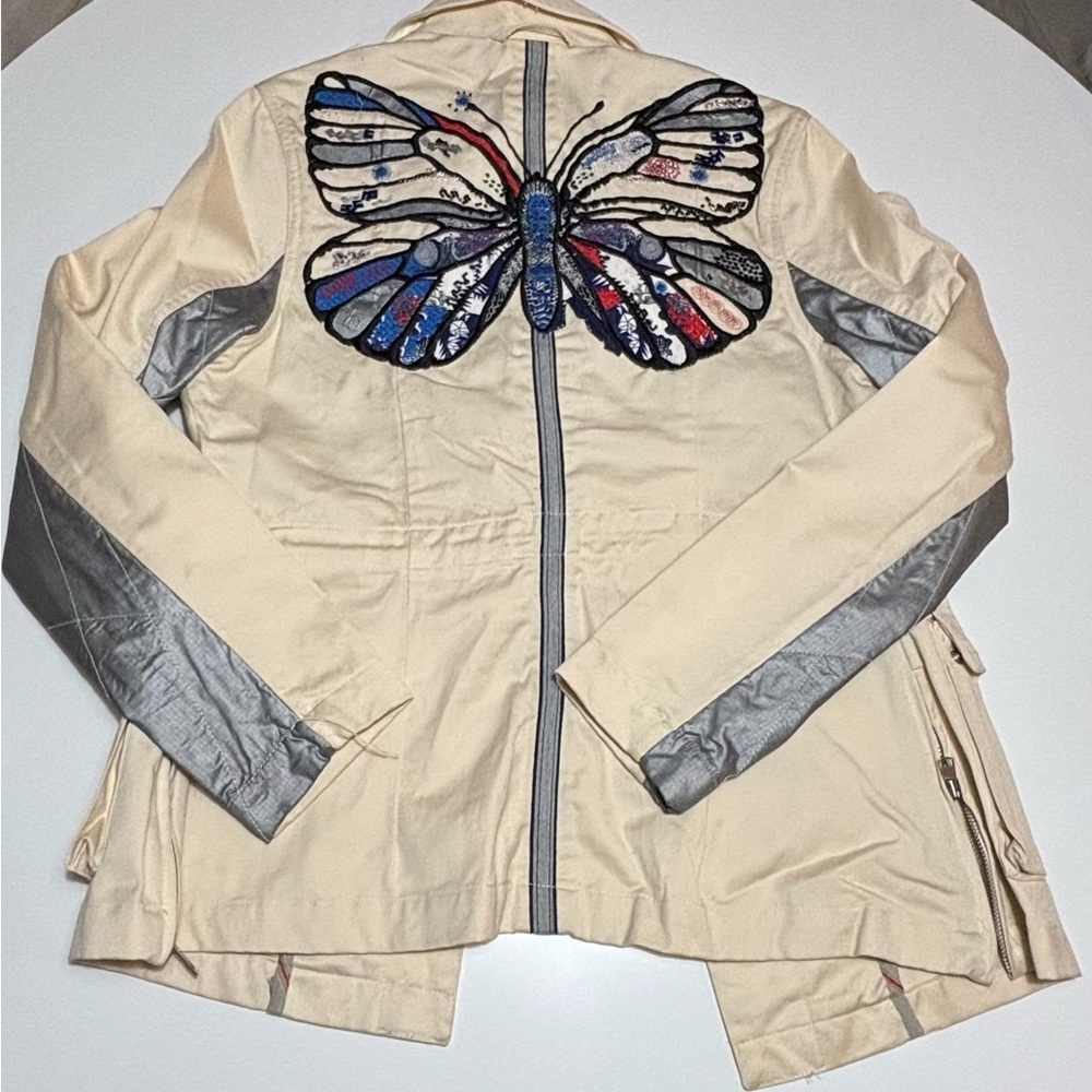 Oilily Jacket with Butterfly Embroidery. Size US 8. - Picture 3 of 16